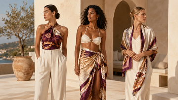 One Large Silk Scarf, Five Outfits: A Versatile Styling Guide for Women