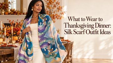 What to Wear to Thanksgiving Dinner: Silk Scarf Outfit Ideas
