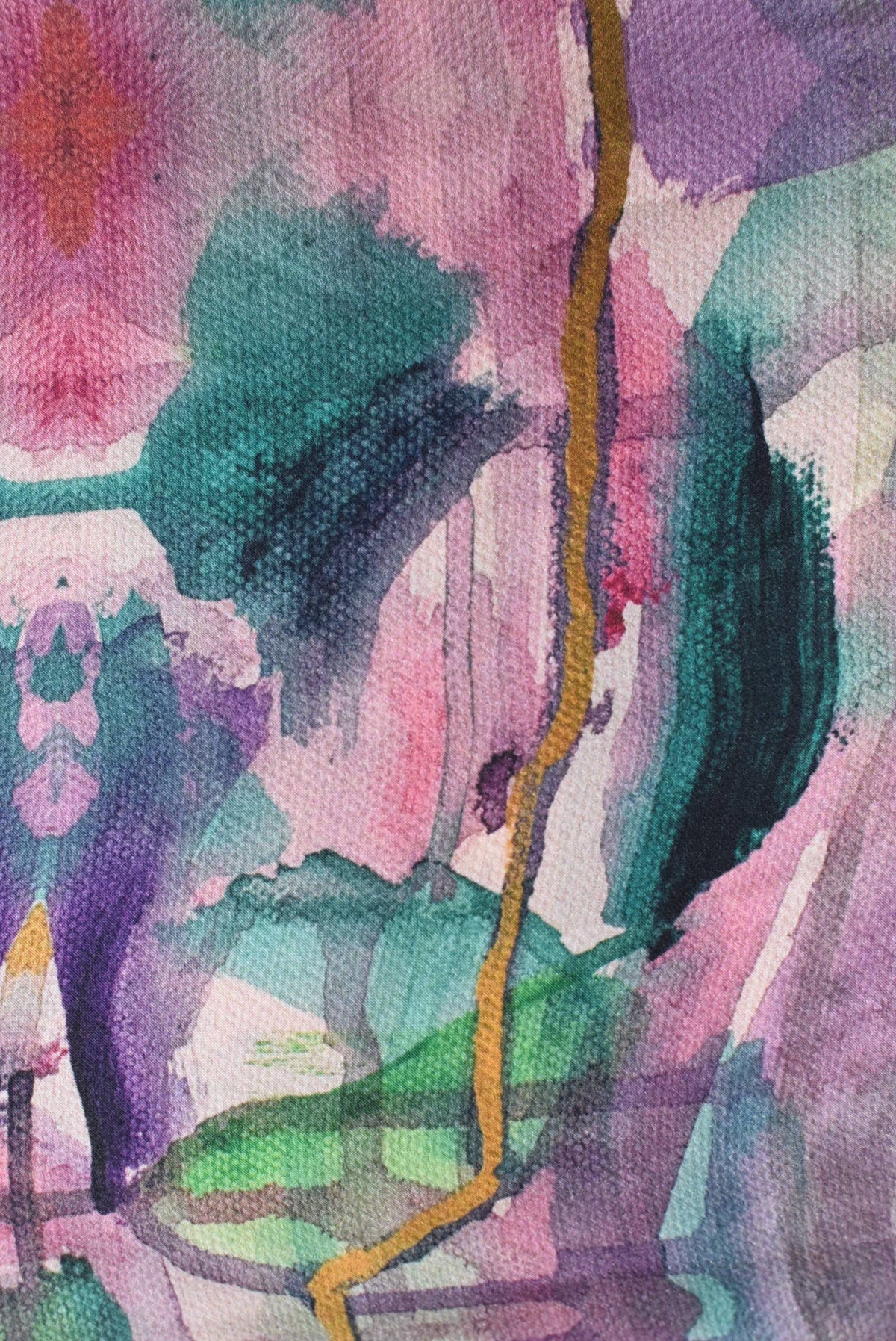 Daintree Luxury Silk Scarf by C. Monet – 36-Inch Square