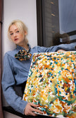 Luxury Silk Medium Scarf- Marché