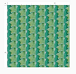 Textured green fabric pattern 