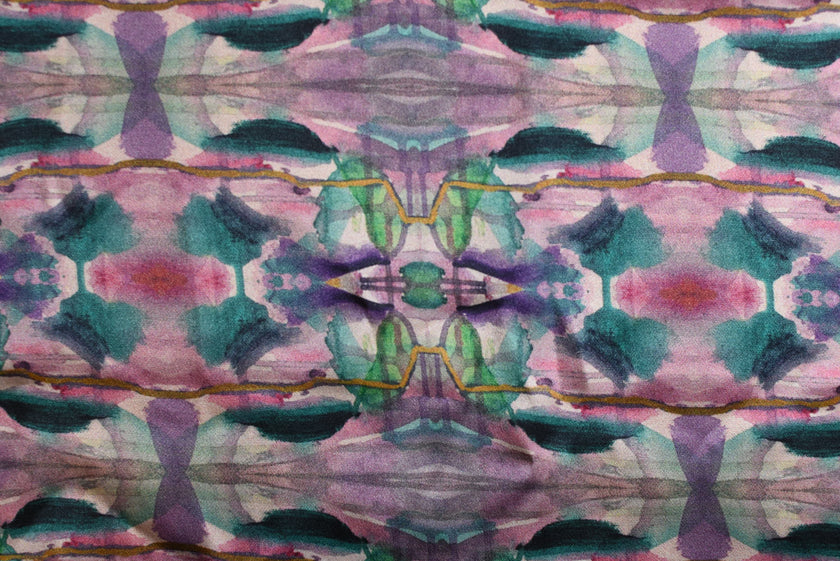 Luxury Silk Medium  Scarf- Sinharaja