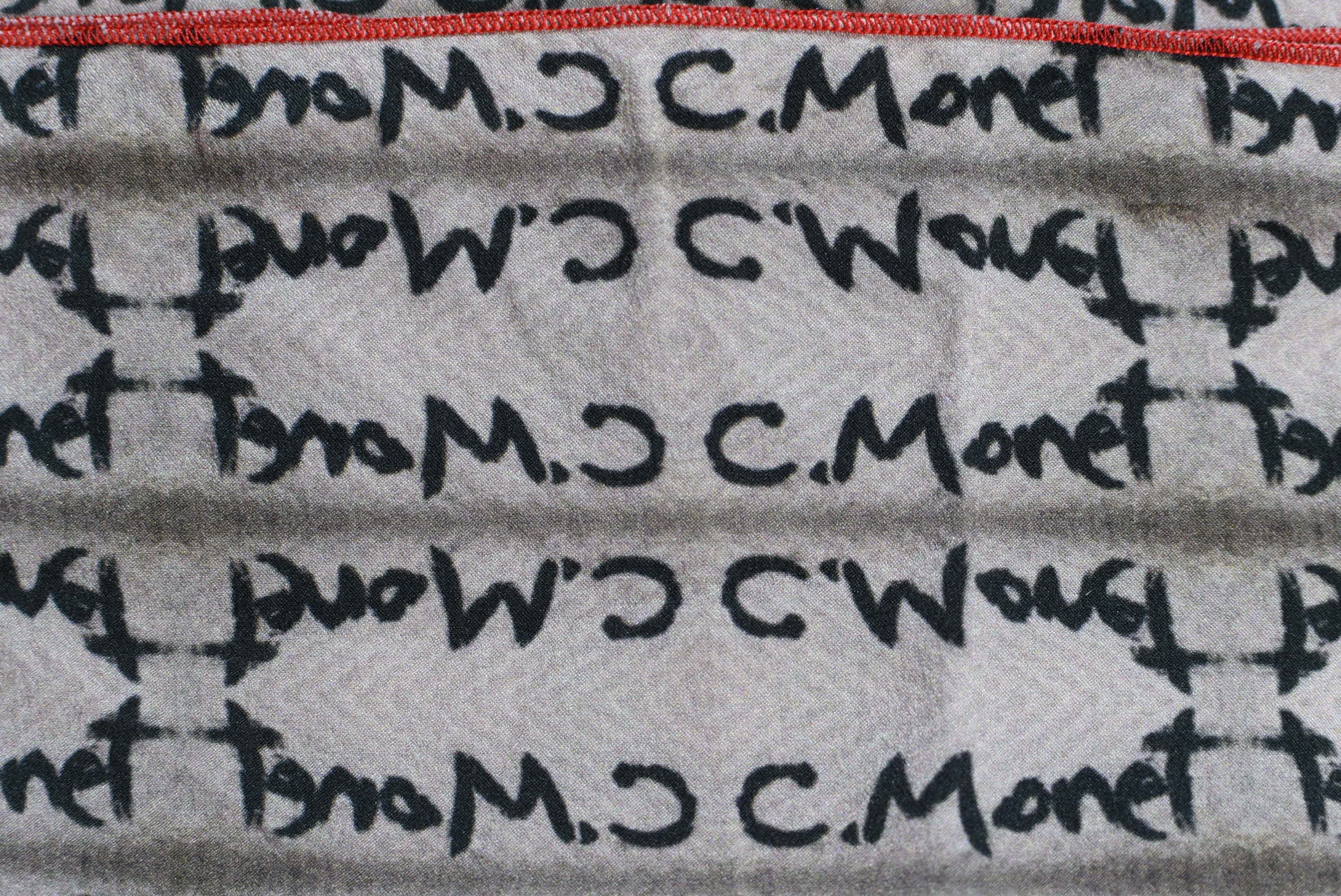 Luxury Silk Large Scarf- The Mark